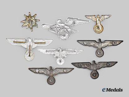germany,_third_reich._a_mixed_lot_of_cap_insignia___m_n_c4776