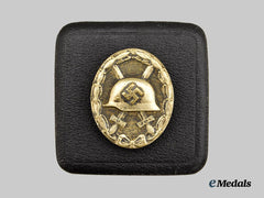 Germany, Wehrmacht. A Cased Silver Grade Wound Badge by the Vienna Mint