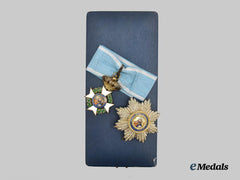 Greece, Kingdom. An Order of the Redeemer, Grand Officer Set by Huguenin Freres
