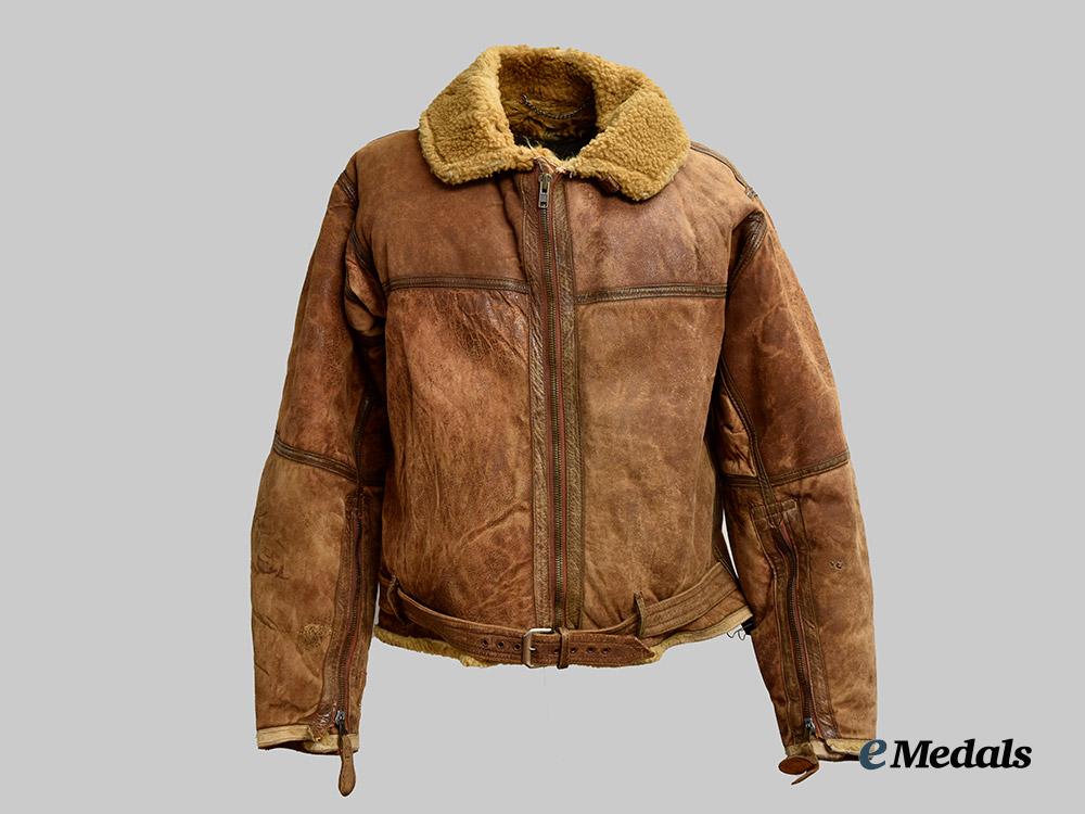 Great Britain Kingdom. A Royal Air Force Irvin Flying Jacket c.1941 eMedals