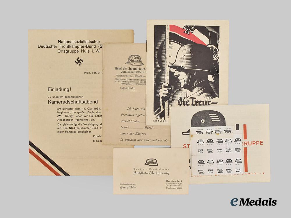 germany,_der_stahlhelm._a_mixed_lot_of_documents___m_n_c4906