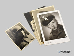 Germany, SS. A Mixed Lot of Portraits of Waffen-SS Personnel