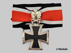 Germany, Federal Republic. A Knight’s Cross of the Iron Cross with Oak Leaves and Swords, Exhibition Example by Rudolf Souval, c. 1960