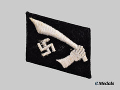 Germany, SS. A 13th Waffen Mountain Division of the SS Handschar (1st Croatian) Volunteer's Collar Tab, Dachau Variant