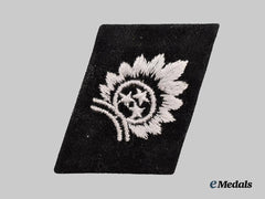 Germany, SS. A 19th Waffen Grenadier Division of the SS (1st Latvian) Volunteer's Collar Tab, Dachau Variant