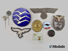 Germany, Third Reich. A Lot of Twelve Military Insignia