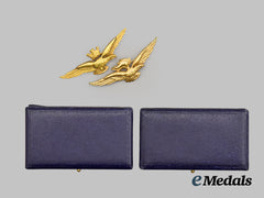 Italy, Republic. Lot of Four Italian Air Force (Regia Aeronautica) Badges