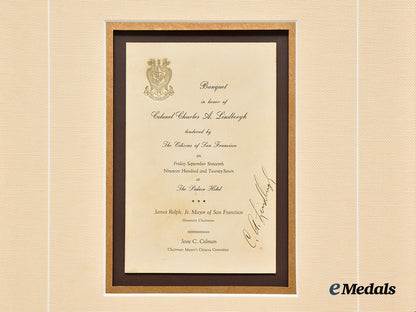 united_states._a_charles_lindbergh_solo_atlantic_flight_table_medal_with_signed_banquet_invitation___m_n_c5093