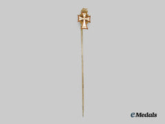 Denmark, Kingdom. An Order of Dannebrog Stickpin in Gold, Frederick VI, c.1830