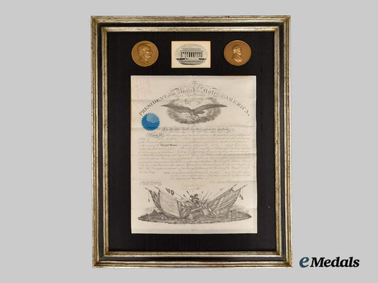 united_states._an1862_military_commission,_signed_by_abraham_lincoln___m_n_c5111