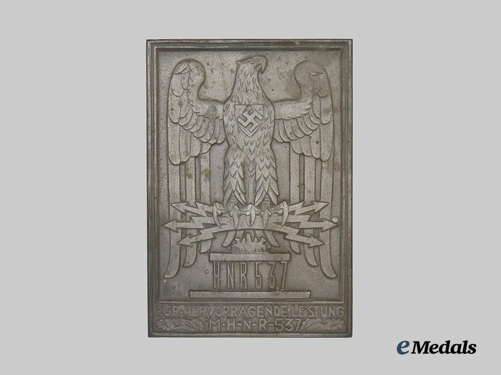 germany,_heer._a_heeres-_nachrichten-_regiment537_merit_plaque___m_n_c5115