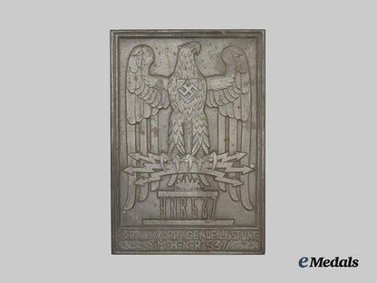 germany,_heer._a_heeres-_nachrichten-_regiment537_merit_plaque___m_n_c5115