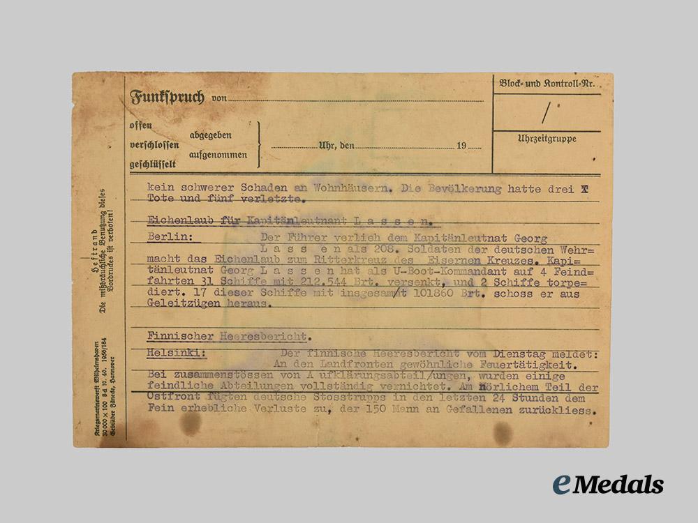 germany,_kriegsmarine._a_lot_of_paper_items_from_the_estate_of_matrosen-_obergefreiter_leo_starzecki,_u-160_k_i_a___m_n_c5120