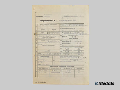 germany,_s_s._a_waffen-_s_s_muster_roll_document_to_sturmmann_paul_schliwa,6th_s_s_mountain_division_nord___m_n_c5145