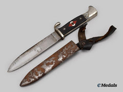 Germany, HJ. A Member’s Knife, Transitional Example, by Klittermann & Moog