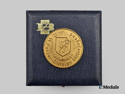 germany,_federal_republic.12th_s_s_panzer_division_h_j_commemorative_medallion,_with_case___m_n_c5172
