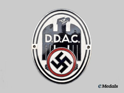 germany,_third_reich._a_german_automobile_club_member’s_plaque___m_n_c5211