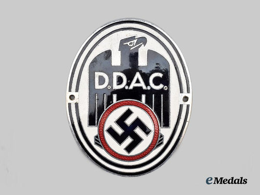 germany,_third_reich._a_german_automobile_club_member’s_plaque___m_n_c5211