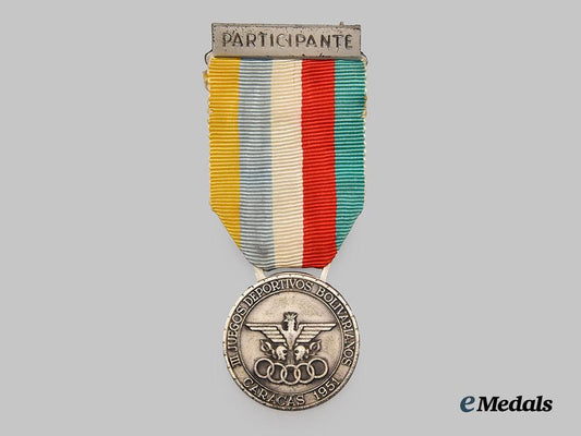3_rd_bolivarian_games_participant's_medal,_caracas1951___m_n_c5215