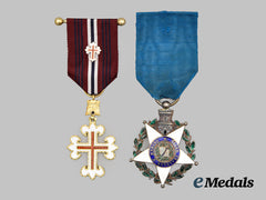 Portugal, Kingdom. A Pair of Orders & Medals