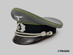 Germany, Heer. A Panzergrenadier Officer’s Visor Cap, by Georg Schwerdt