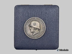 Germany, Heer. A 1941 4th Panzer Division Eastern Front Commemorative Medal, by Deschler & Sohn