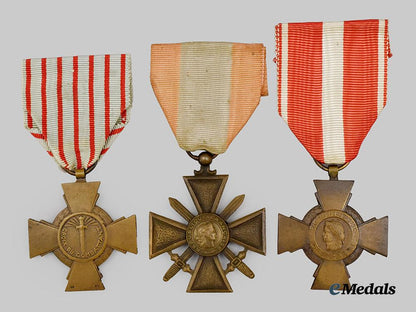 three_french_military_crosses___m_n_c5344