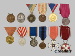 International. A  Mixed Lot of European Medals & Awards