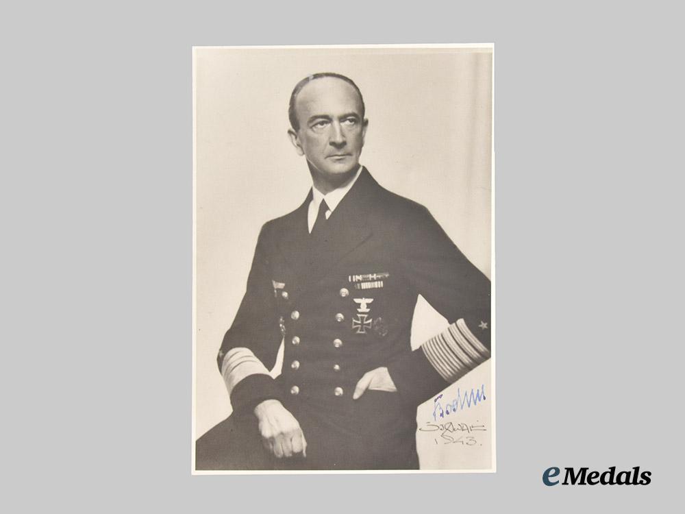 germany,_kriegsmarine._a_mixed_lot_of_postwar_photographs_and_signatures_of_knight’s_cross_recipients,_from_the_roger_bender_collection___m_n_c5368