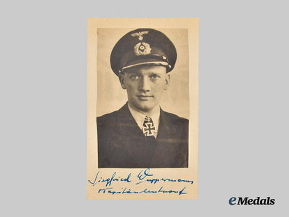 germany,_kriegsmarine._a_mixed_lot_of_postwar_photographs_and_signatures_of_knight’s_cross_recipients,_from_the_roger_bender_collection___m_n_c5374