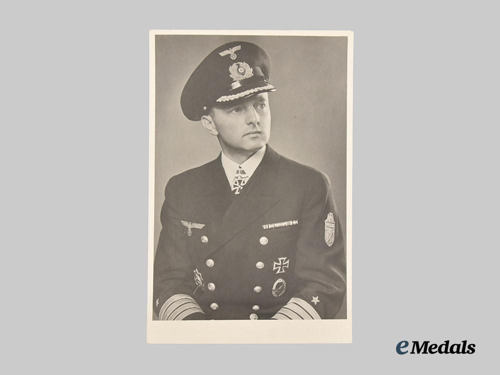 germany,_kriegsmarine._a_mixed_lot_of_postwar_signed_photographs_of_knight’s_cross_recipients,_from_the_roger_bender_collection___m_n_c5386