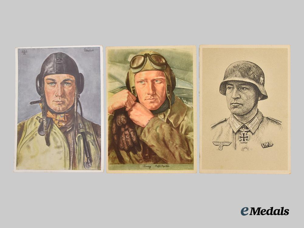 germany,_wehrmacht._a_mixed_lot_of_illustrated_postcards___m_n_c5389