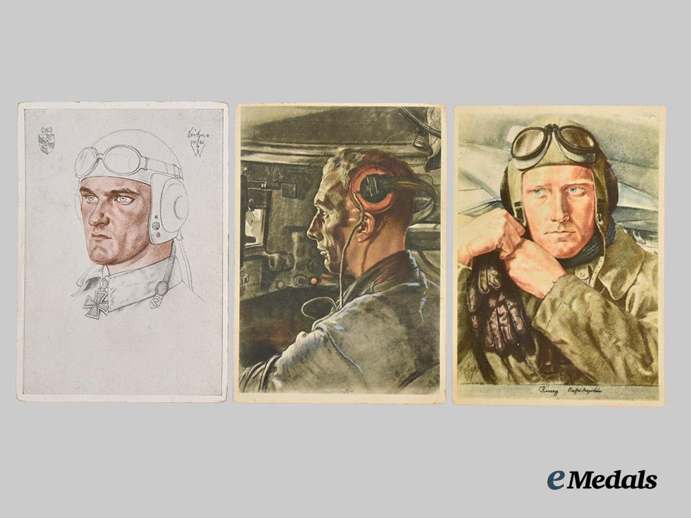 germany,_wehrmacht._a_mixed_lot_of_illustrated_postcards___m_n_c5391