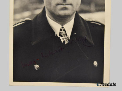 germany,_kriegsmarine._a_mixed_lot_of_postwar_signed_photographs_of_knight’s_cross_recipients,_from_the_roger_bender_collection___m_n_c5392