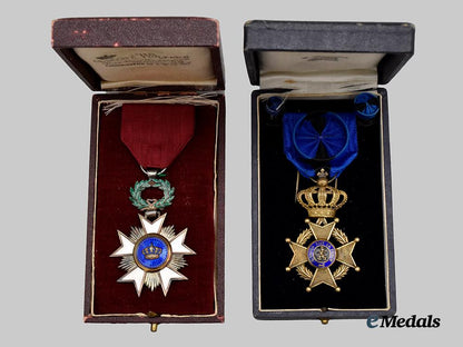 belgium,_kingdom._two_belgian_orders_in_case___m_n_c5396