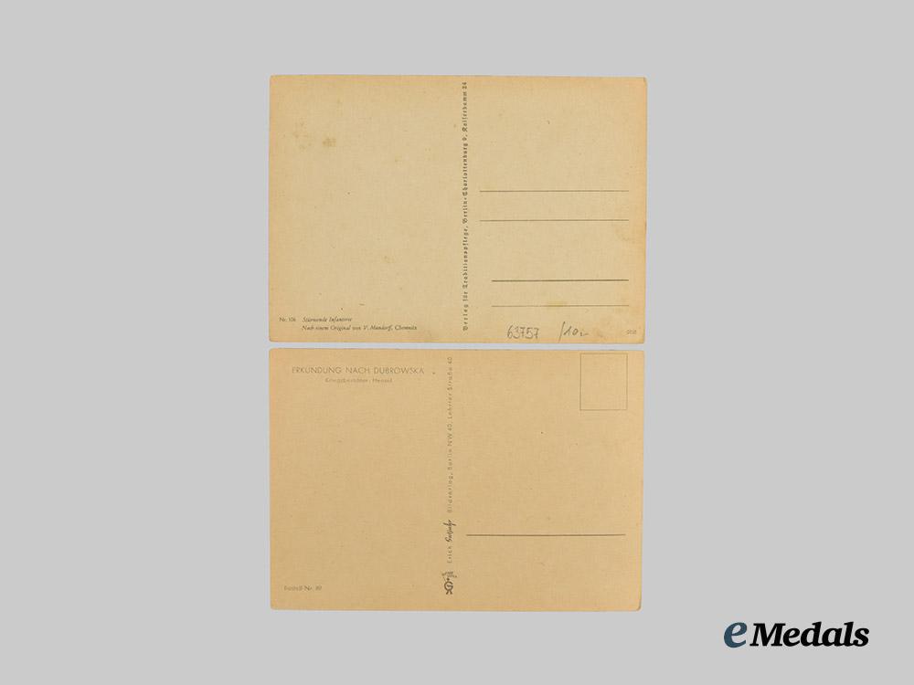 germany,_wehrmacht._a_mixed_lot_of_illustrated_postcards___m_n_c5396