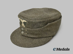 Germany, SS. A Waffen-SS EM/NCO’s M43 Field Cap, Italian-Made, by Berven