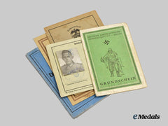 Germany, Third Reich. A Mixed Lot of Third Reich Organizational Membership Cards and Booklets