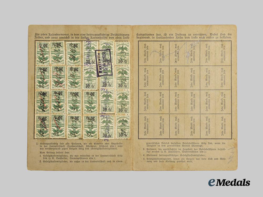 germany,_third_reich._a_mixed_lot_of_third_reich_organizational_membership_cards_and_booklets___m_n_c5417