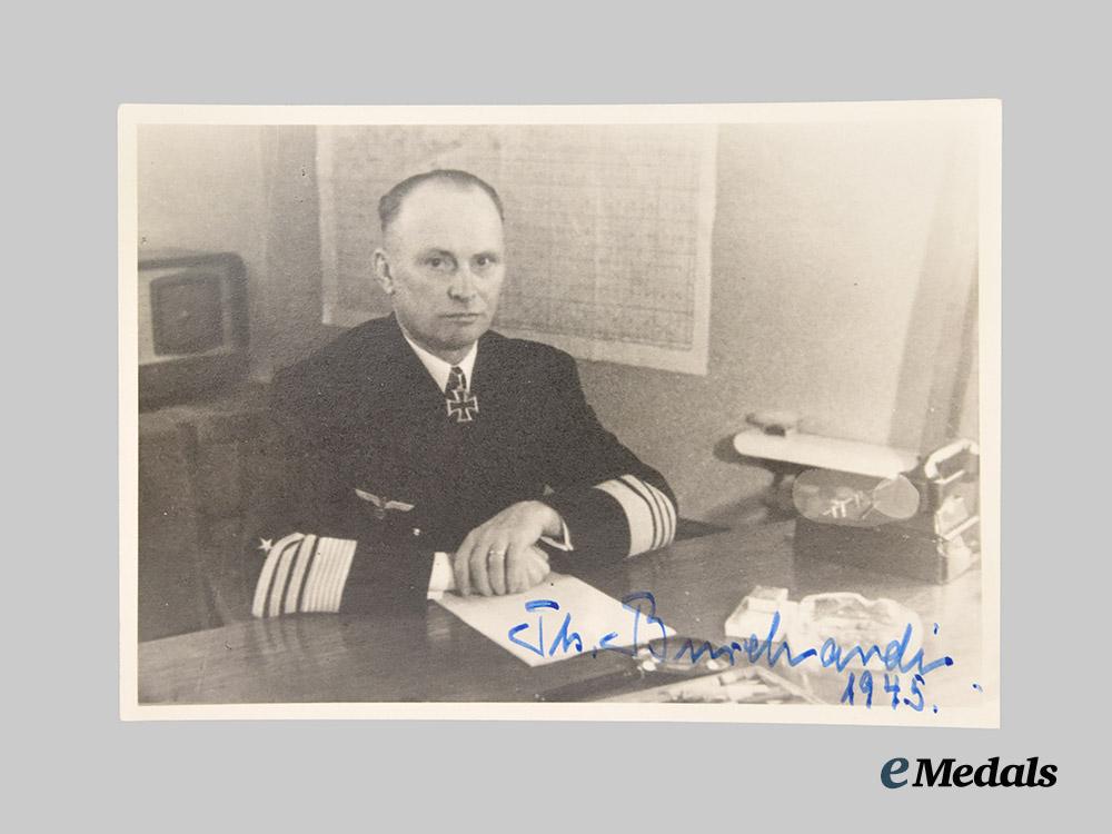 germany,_kriegsmarine._a_mixed_lot_of_knight’s_cross_recipient_photographs_and_signatures,_from_the_roger_bender_collection___m_n_c5428