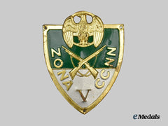 Italy, Kingdom. An MVSN Venice Region Fusilier Company Sleeve Shield