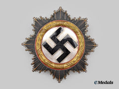 Germany, Wehrmacht. A German Cross in Gold, Light Version, by C.F. Zimmermann