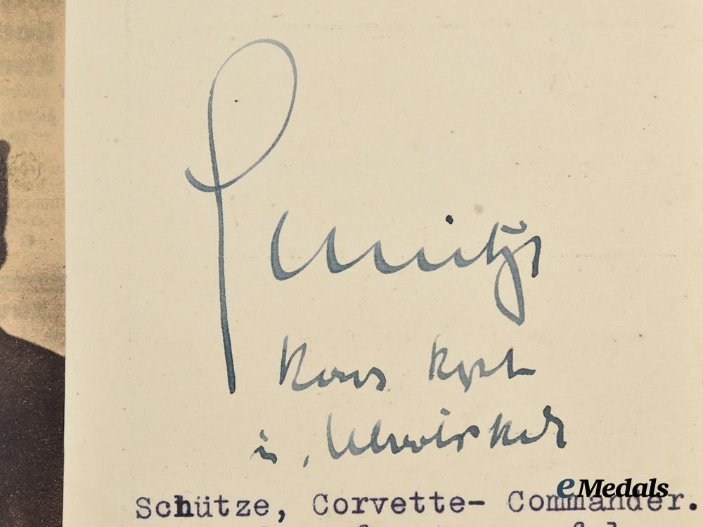 germany,_kriegsmarine._a_mixed_lot_of_knight’s_cross_recipient_photographs_and_signatures,_from_the_roger_bender_collection___m_n_c5458