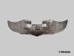 United States. A Privately Made Second War Pilots Badge