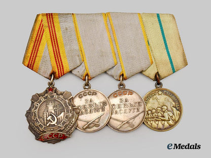 russia,_soviet_union._a_collection_of_awards_and_documents_to_aleksandr_sergeyevich_baydukov_for_great_patriotic_war_service___m_n_c5462