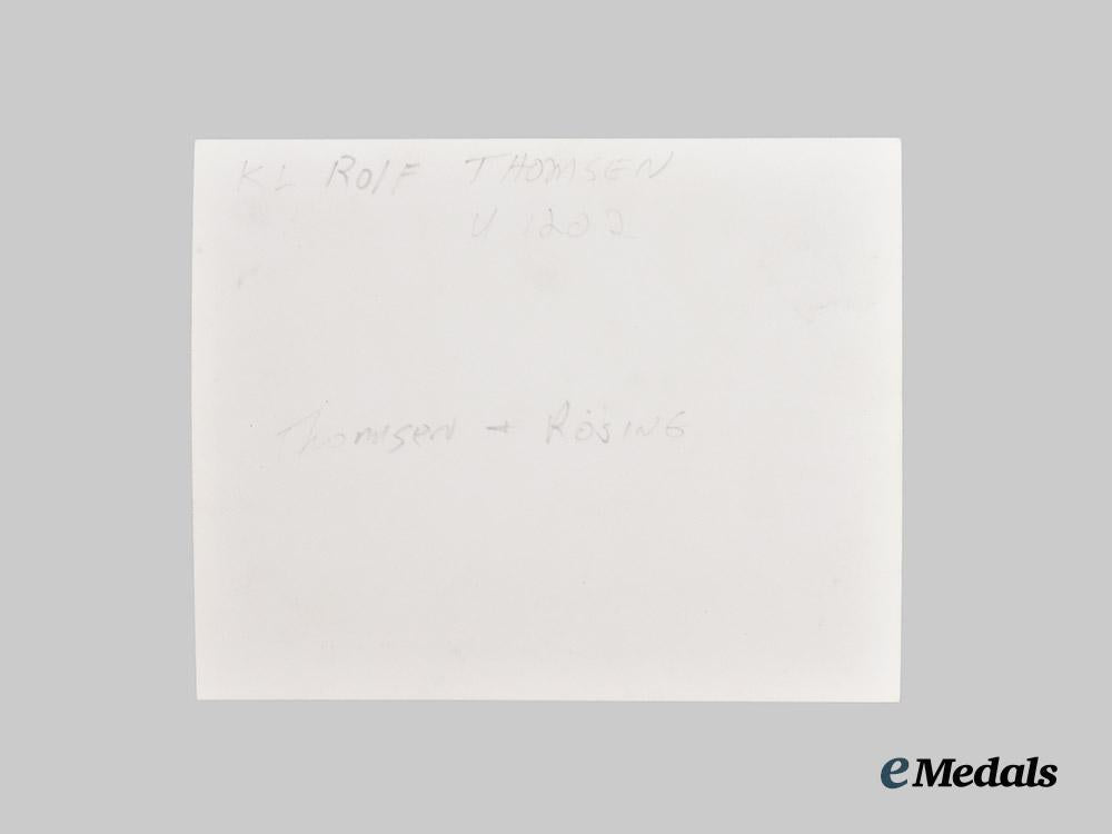 germany,_kriegsmarine._a_mixed_lot_of_knight’s_cross_recipient_photographs_and_signatures,_from_the_roger_bender_collection___m_n_c5465