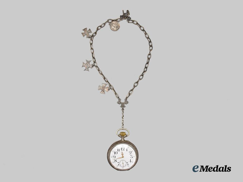 germany,_imperial._a_pocket_watch_for_railway_personnel,_with_patriotic_chain,_by_eugen_porcher___m_n_c5471