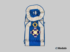 El Salvador, Republic. A National Order of José Matías Delgado, Grand Cross