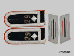 Germany, Heer. A Set of Flak/Artillery Feldwebel Rank Insignia
