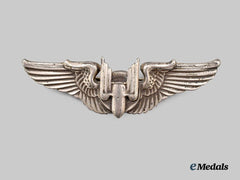 United States. A Second War Army Air Force Gunner Wings